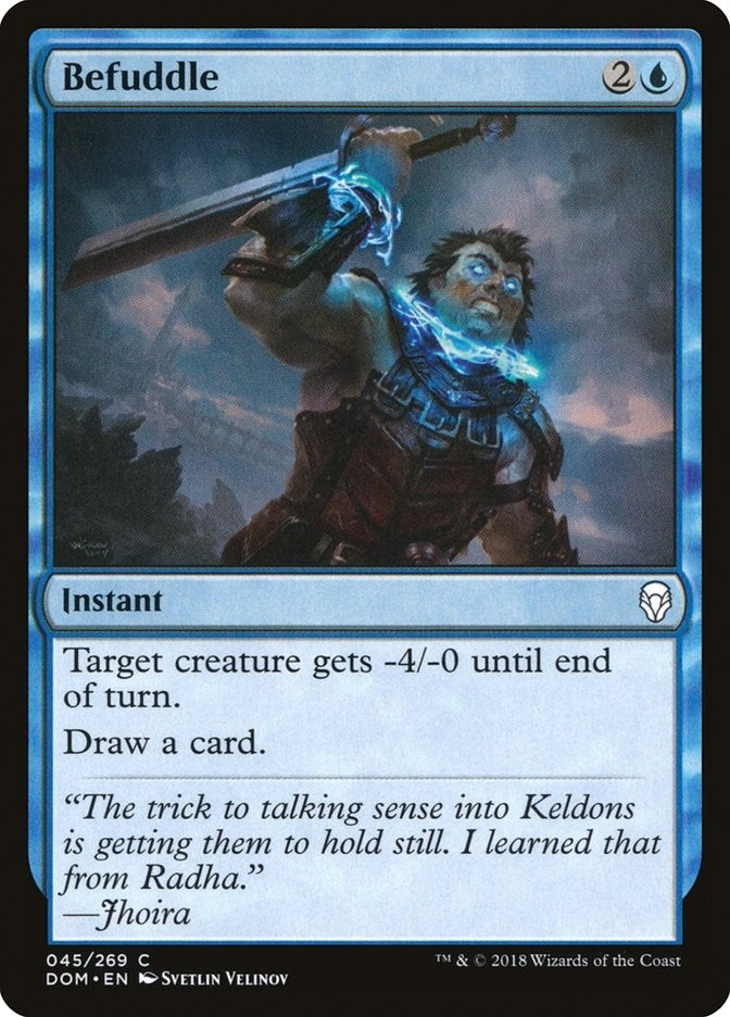 Image for Befuddle (Dominaria) (45) - Magic: The Gathering