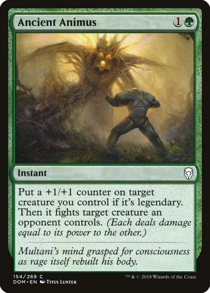 Image for Ancient Animus (Dominaria) (154) - Magic: The Gathering