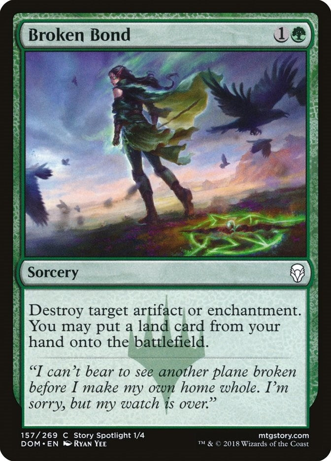 Image for Broken Bond (Dominaria) (157) - Magic: The Gathering