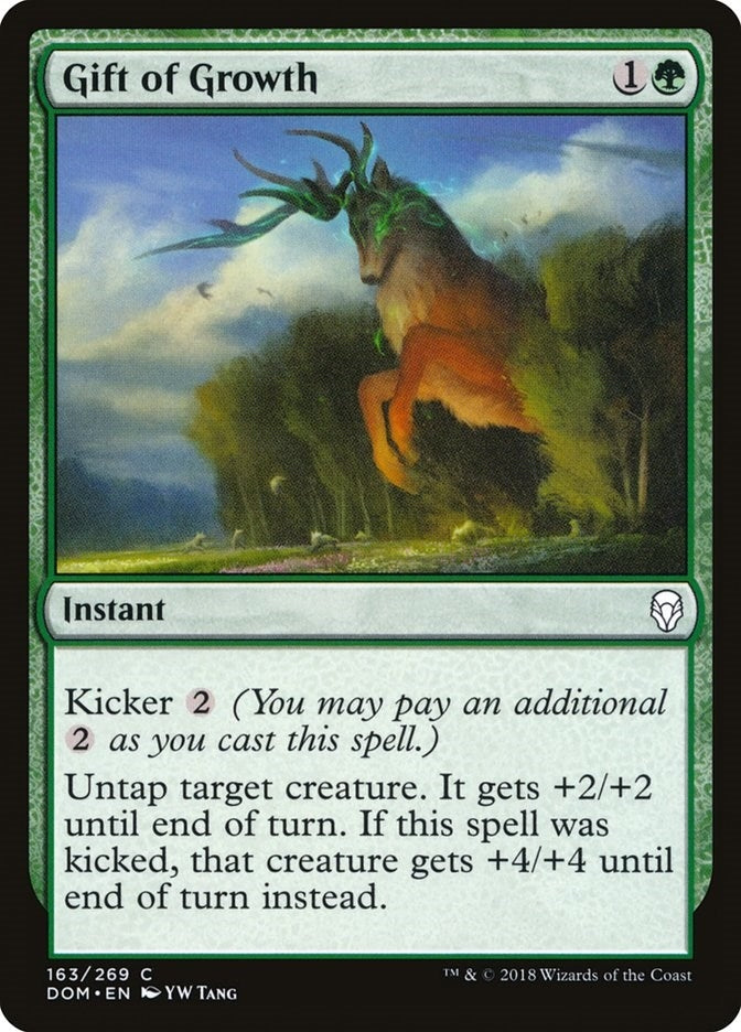 Image for Gift of Growth (Dominaria) (163) - Magic: The Gathering
