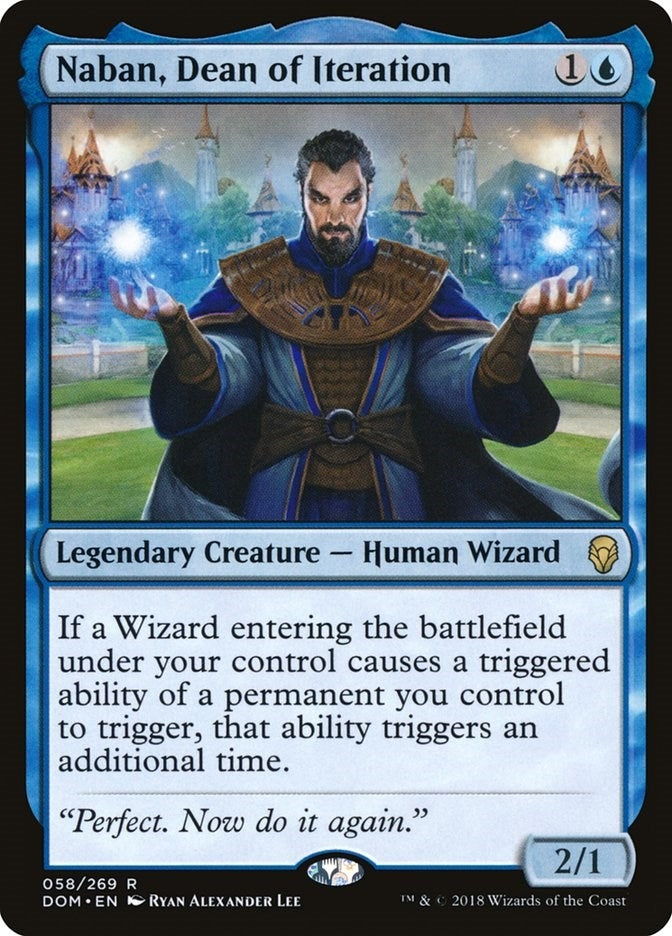 Image for Naban, Dean of Iteration (Dominaria) (58) - Magic: The Gathering