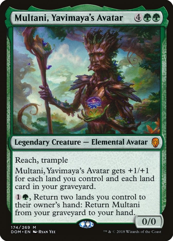 Image for Multani, Yavimaya's Avatar (Dominaria) (174) - Magic: The Gathering
