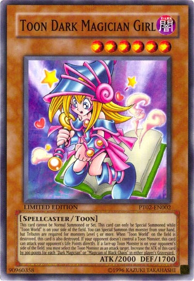 Image for Toon Dark Magician Girl (Pharaoh Tour Promos) (PT02-EN002) - YuGiOh