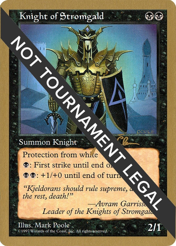 Image for Knight of Stromgald - 1997 Jakub Slemr (5ED) (World Championship Decks) - Magic: The Gathering
