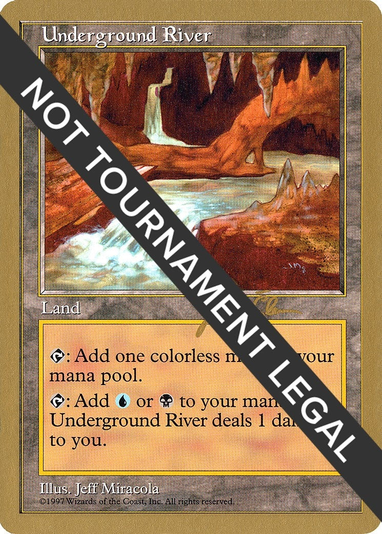 Image for Underground River - 1997 Jakub Slemr (5ED) (World Championship Decks) - Magic: The Gathering