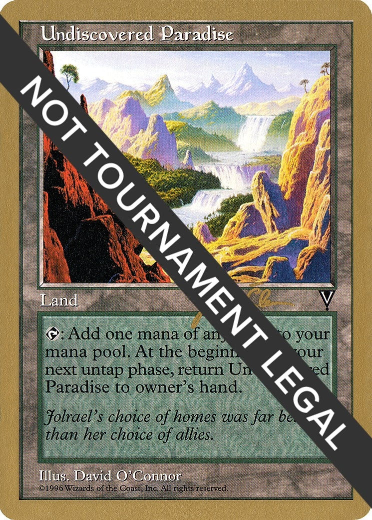 Image for Undiscovered Paradise - 1997 Jakub Slemr (VIS) (World Championship Decks) - Magic: The Gathering