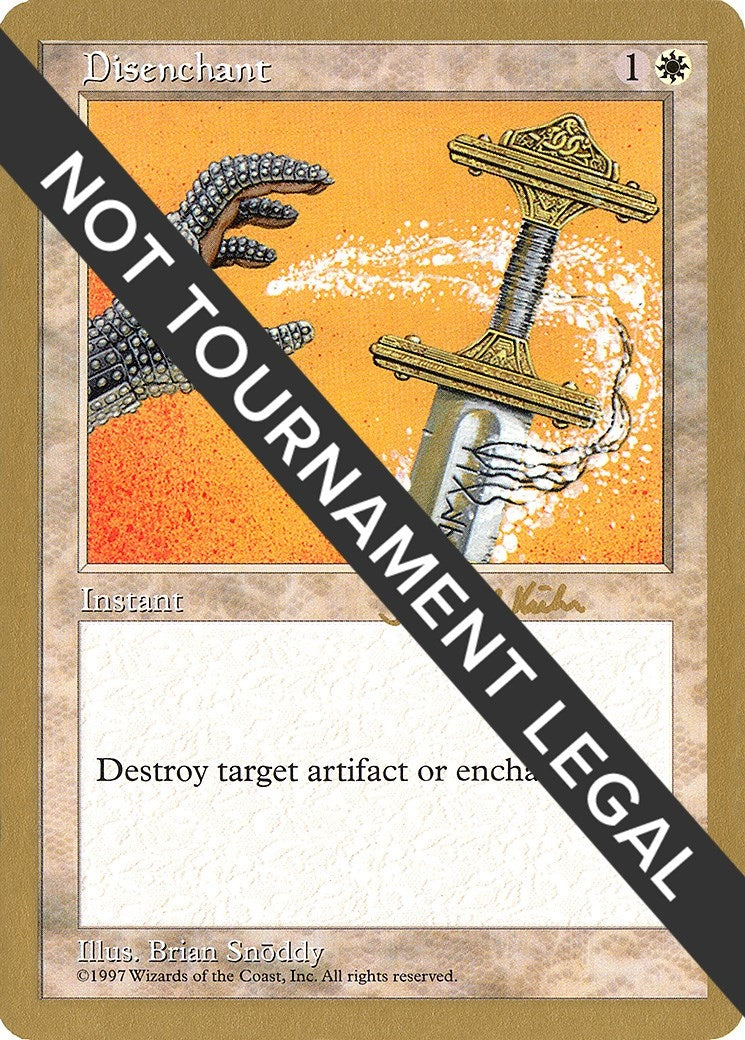 Image for Disenchant - 1997 Janosch Kuhn (5ED) (World Championship Decks) - Magic: The Gathering