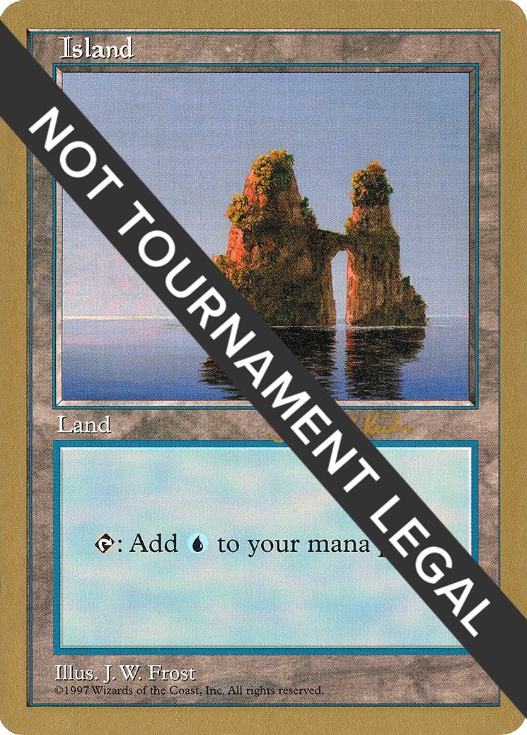 Image for Island (427) - 1997 Janosch Kuhn (5ED) (World Championship Decks) - Magic: The Gathering