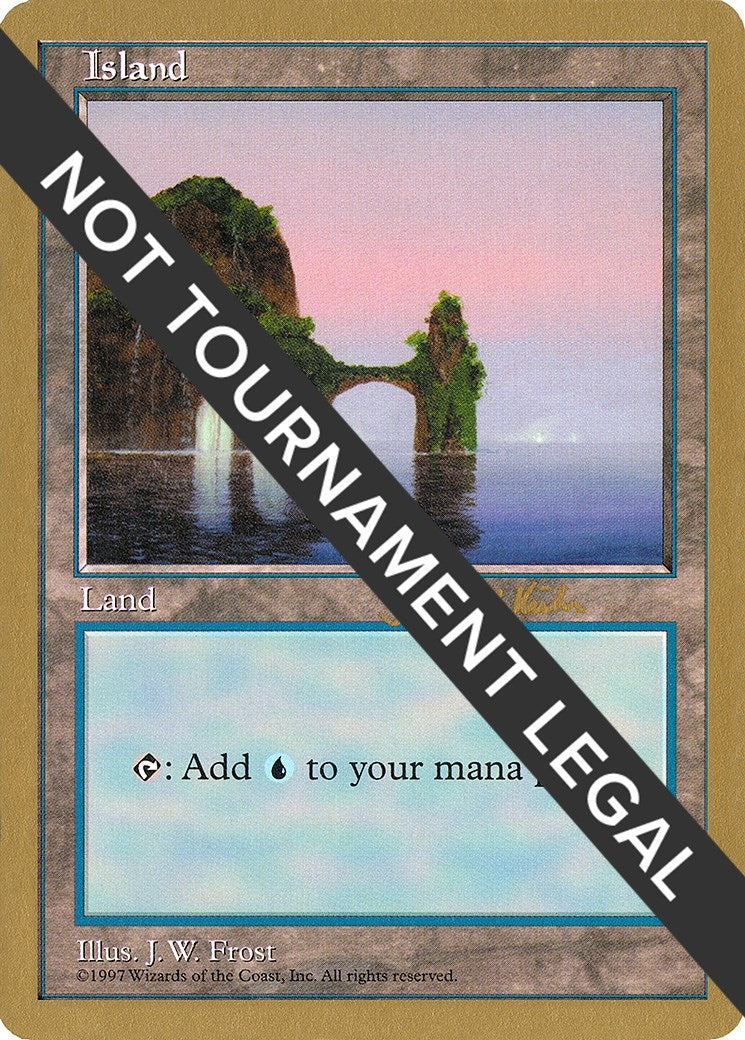 Image for Island (425) - 1997 Janosch Kuhn (5ED) (World Championship Decks) - Magic: The Gathering