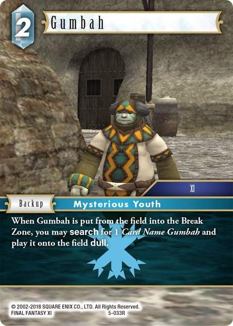 Image for Gumbah (Opus V) (5-033R) - Final Fantasy TCG