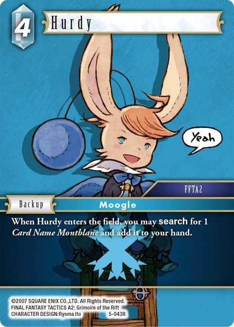 Image for Hurdy (Opus V) (5-043R) - Final Fantasy TCG