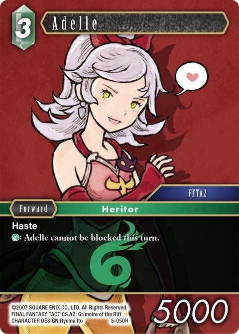Image for Adelle (Opus V) (5-050H) - Final Fantasy TCG