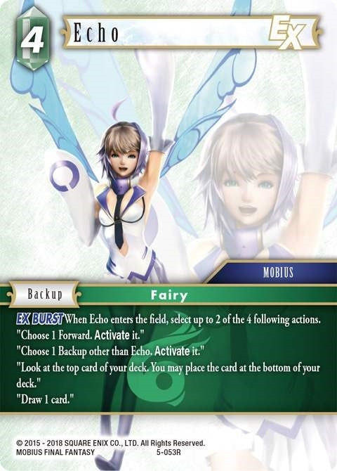 Image for Echo EX (Opus V) (5-053R) - Final Fantasy TCG