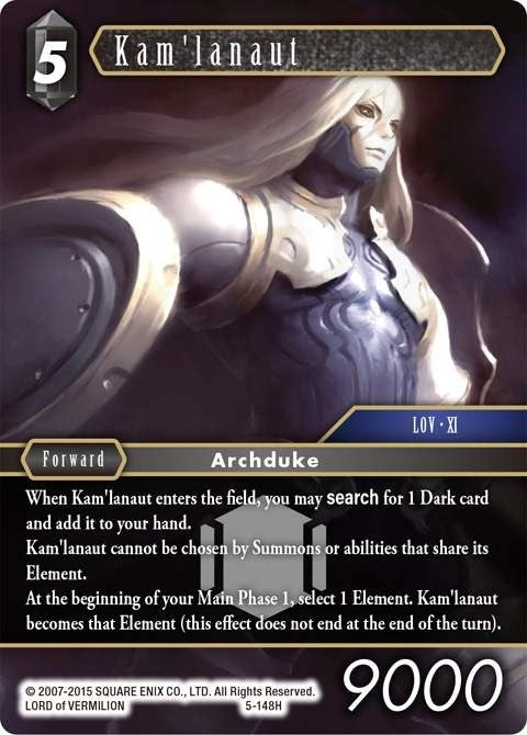 Image for Kam'lanaut (Opus V) (5-148H) - Final Fantasy TCG