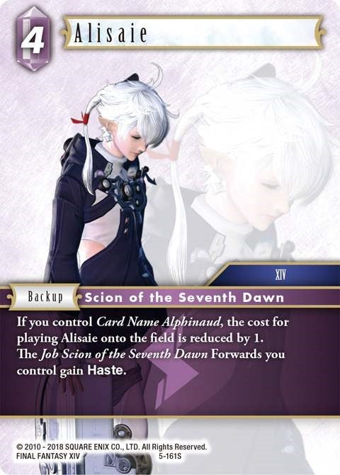 Image for Alisaie (Opus V) (5-161S) - Final Fantasy TCG
