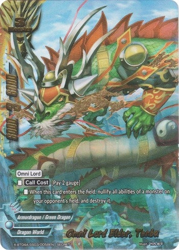 Image for Omni Lord Elder, Tenbu (Secret) (New World Chaos) (X-BT04A-SS03/0058EN) - Future Card BuddyFight