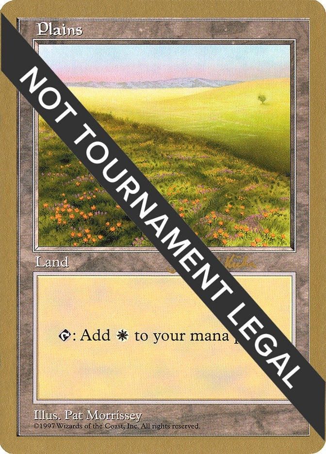 Image for Plains (435) - 1997 Janosch Kuhn (5ED) (World Championship Decks) - Magic: The Gathering