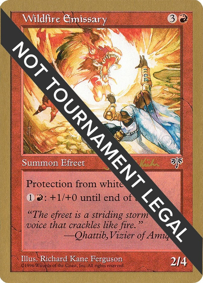 Image for Wildfire Emissary - 1997 Janosch Kuhn (MIR) (World Championship Decks) - Magic: The Gathering