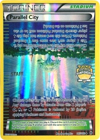 Image for Parallel City - 145/162 (City Championships) [Staff] (League & Championship Cards) (145/162) - Pokemon