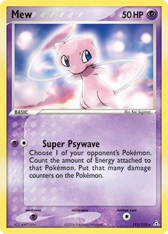 Image for Mew - 111/110 (Non-Holo DVD Promo) (Miscellaneous Cards & Products) (111/110) - Pokemon