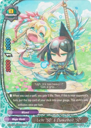 Image for Licht "SD" & Dunkelheit "SD" (New World Chaos) (X-BT04A-SS03/0020EN) - Future Card BuddyFight