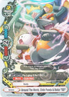 Image for Around the World, Chibi Panda & Batzz "SD" (New World Chaos) (X-BT04A-SS03/0051EN) - Future Card BuddyFight