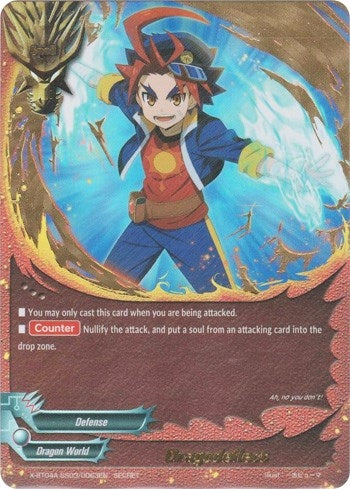 Image for Dragodeflect (Secret) (New World Chaos) (X-BT04A-SS03/0063EN) - Future Card BuddyFight