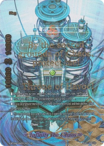 Image for Infinity the Chaos (IR) (New World Chaos) (X-BT04A-UB03/EN) - Future Card BuddyFight