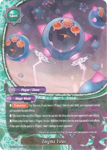 Image for Enigma Virus (New World Chaos) (X-BT04A-UB03/0031EN) - Future Card BuddyFight