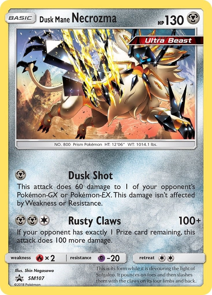 Image for Dusk Mane Necrozma - SM107 (SM Promos) (SM107) - Pokemon