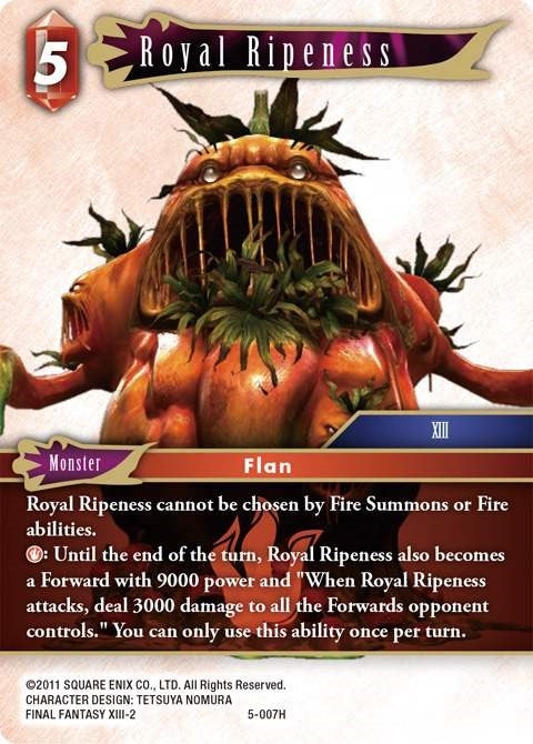 Image for Royal Ripeness (Opus V) (5-007H) - Final Fantasy TCG