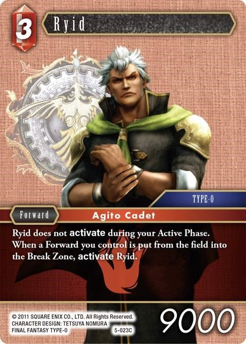 Image for Ryid (Opus V) (5-023C) - Final Fantasy TCG