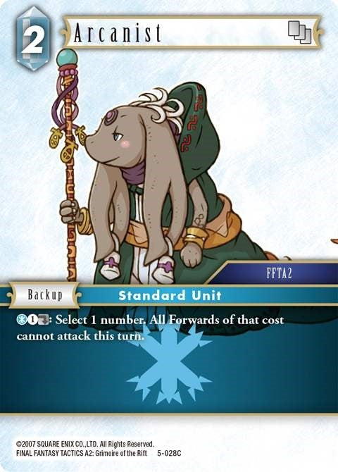 Image for Arcanist (FFTA2) (Opus V) (5-028C) - Final Fantasy TCG