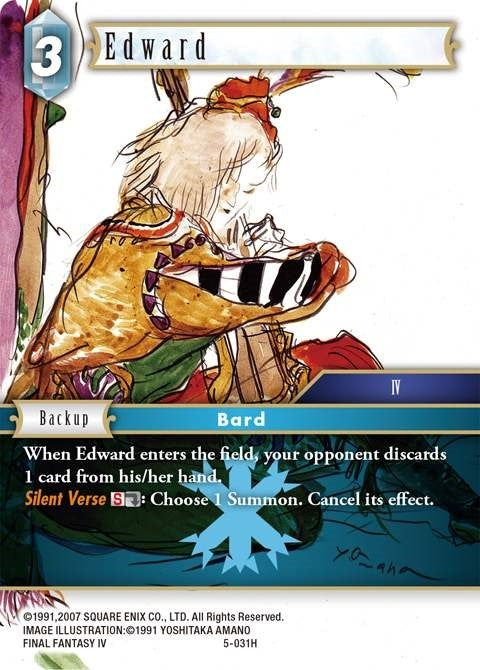 Image for Edward (Opus V) (5-031H) - Final Fantasy TCG