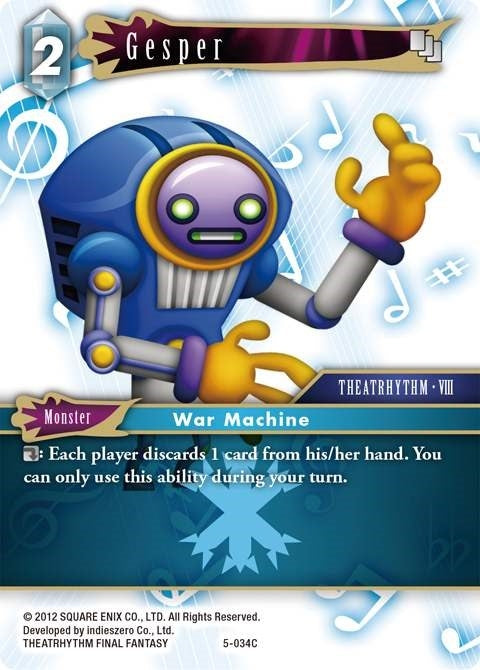 Image for Gesper (Opus V) (5-034C) - Final Fantasy TCG