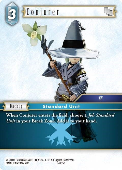 Image for Conjurer (Opus V) (5-035C) - Final Fantasy TCG