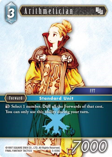 Image for Arithmetician (Opus V) (5-038C) - Final Fantasy TCG