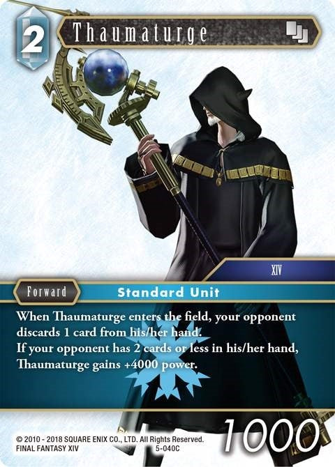 Image for Thaumaturge (Opus V) (5-040C) - Final Fantasy TCG