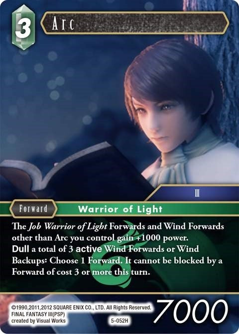 Image for Arc (Opus V) (5-052H) - Final Fantasy TCG