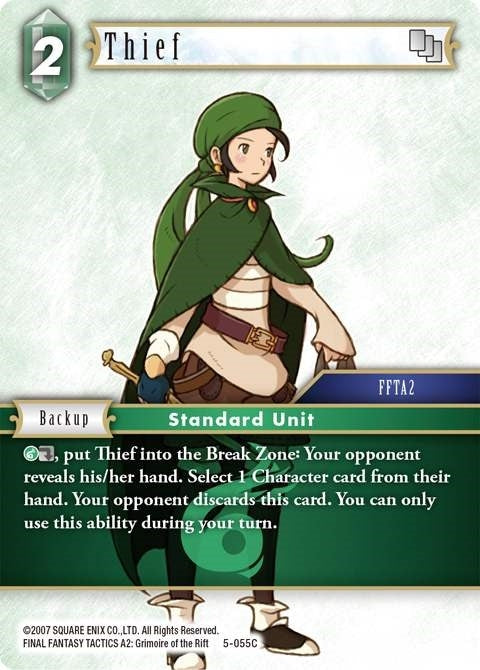 Image for Thief (Opus V) (5-055C) - Final Fantasy TCG