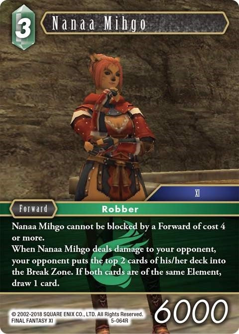 Image for Nanaa Mihgo (Opus V) (5-064R) - Final Fantasy TCG