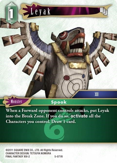Image for Leyak (Opus V) (5-071R) - Final Fantasy TCG