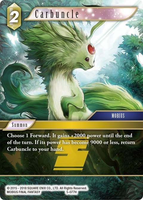 Image for Carbuncle (Opus V) (5-077H) - Final Fantasy TCG