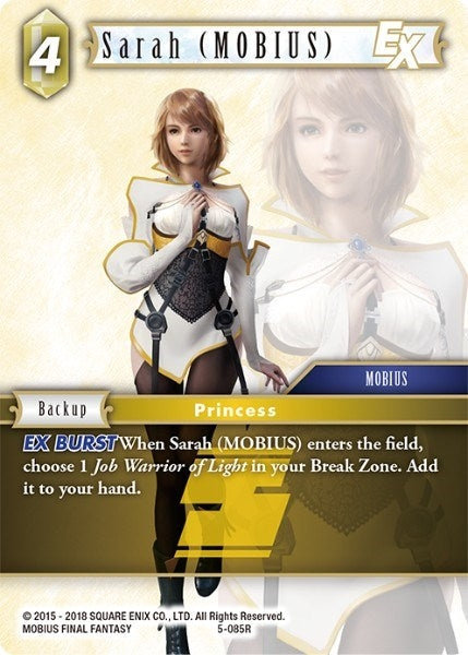 Image for Sarah (MOBIUS) EX (Opus V) (5-085R) - Final Fantasy TCG