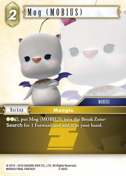 Image for Mog (MOBIUS) (Opus V) (5-093C) - Final Fantasy TCG