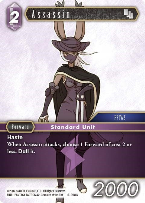 Image for Assassin (Opus V) (5-098C) - Final Fantasy TCG