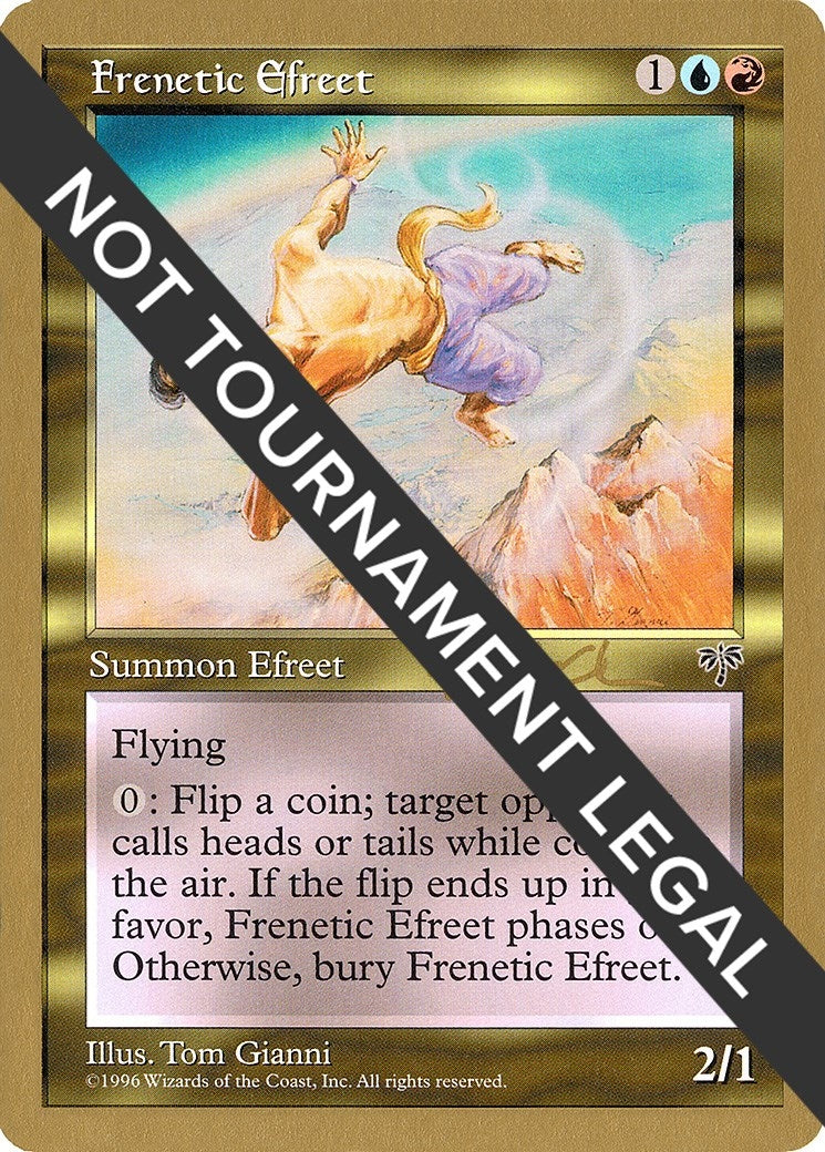 Image for Frenetic Efreet - 1997 Paul McCabe (MIR) (World Championship Decks) - Magic: The Gathering