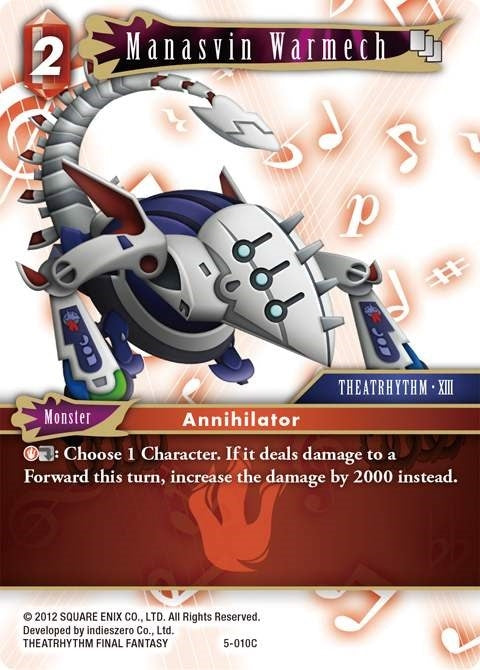 Image for Manasvin Warmech (Opus V) (5-010C) - Final Fantasy TCG