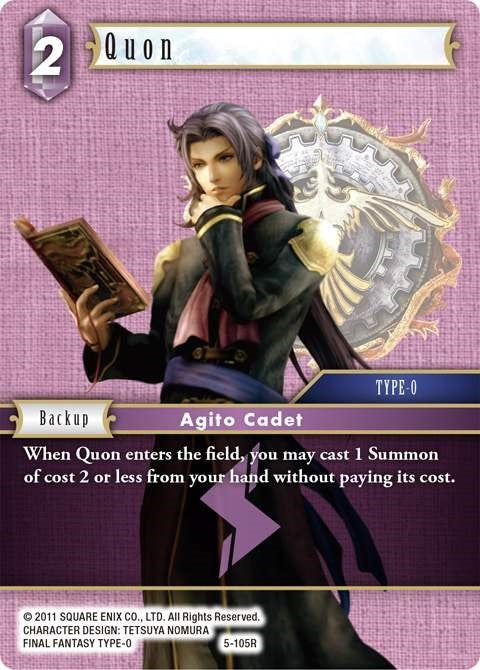 Image for Quon (Opus V) (5-105R) - Final Fantasy TCG