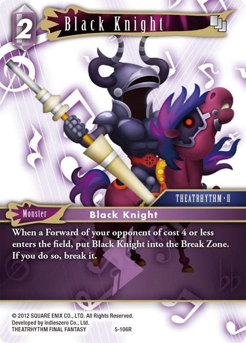 Image for Black Knight (Opus V) (5-106R) - Final Fantasy TCG